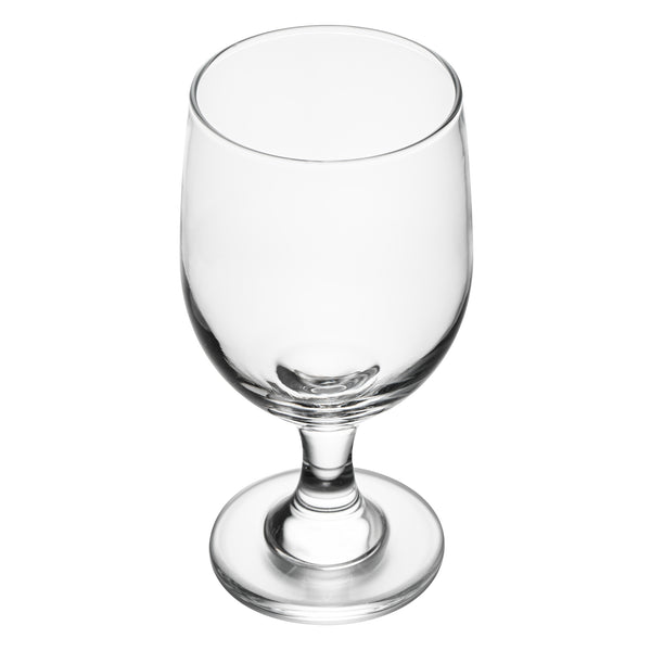 Restaurantware Vetri 12 Oz Water Goblet Glass - 2 3/4" X 2 3/4" X 6" - 24 Count Box