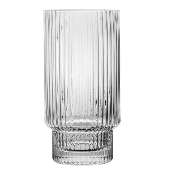 Restaurantware Vetri 13 Oz Highball Glass - 2 3/4" X 2 3/4" X 5 1/2" - 24 Count Box