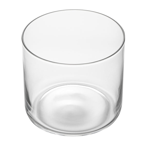 Restaurantware Vetri 13 Oz Spanish Double Rocks Glass / Tumbler - 3 1/2" X 3 1/2" X 3 1/4" - 24 Count Box