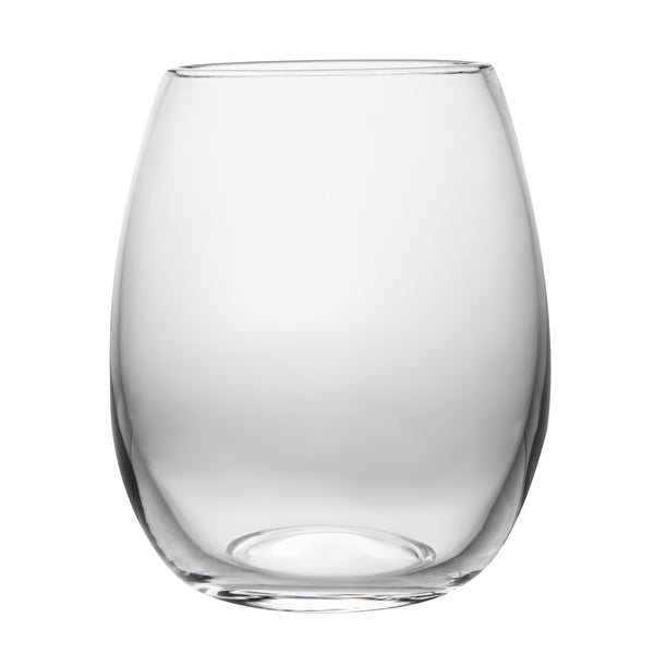 Restaurantware Vetri 15 Oz Stemless Wine Glass - 3 3/4" X 3 3/4" X 4 1/4" - 24 Count Box