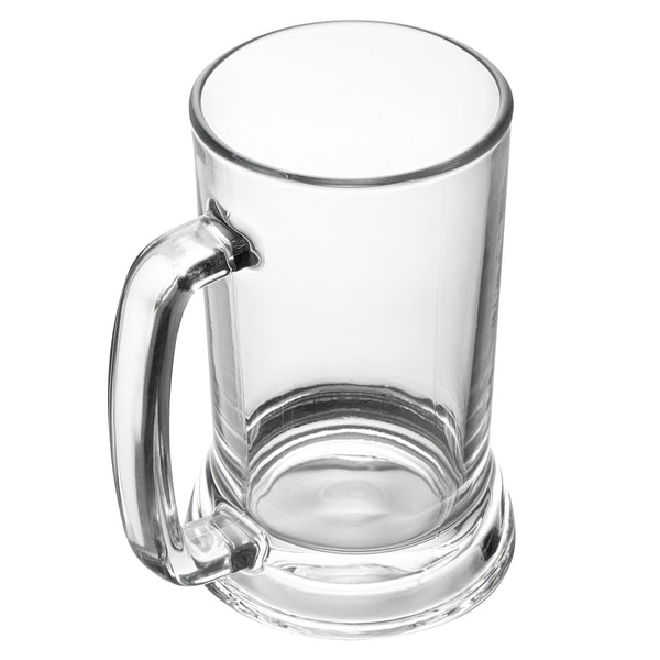 Restaurantware Vetri 16 Oz Beer Mug Glass - 3 1/4" X 3 1/4" X 5 3/4" - 24 Count Box