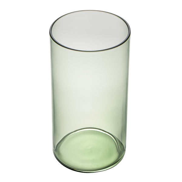 Restaurantware Vetri 16 Oz Green Beverage Glass - 3" X 3" X 5 1/2" - 24 Count Box