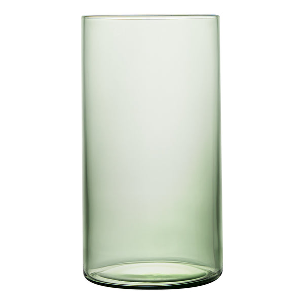 Restaurantware Vetri 16 Oz Green Beverage Glass - 3" X 3" X 5 1/2" - 24 Count Box