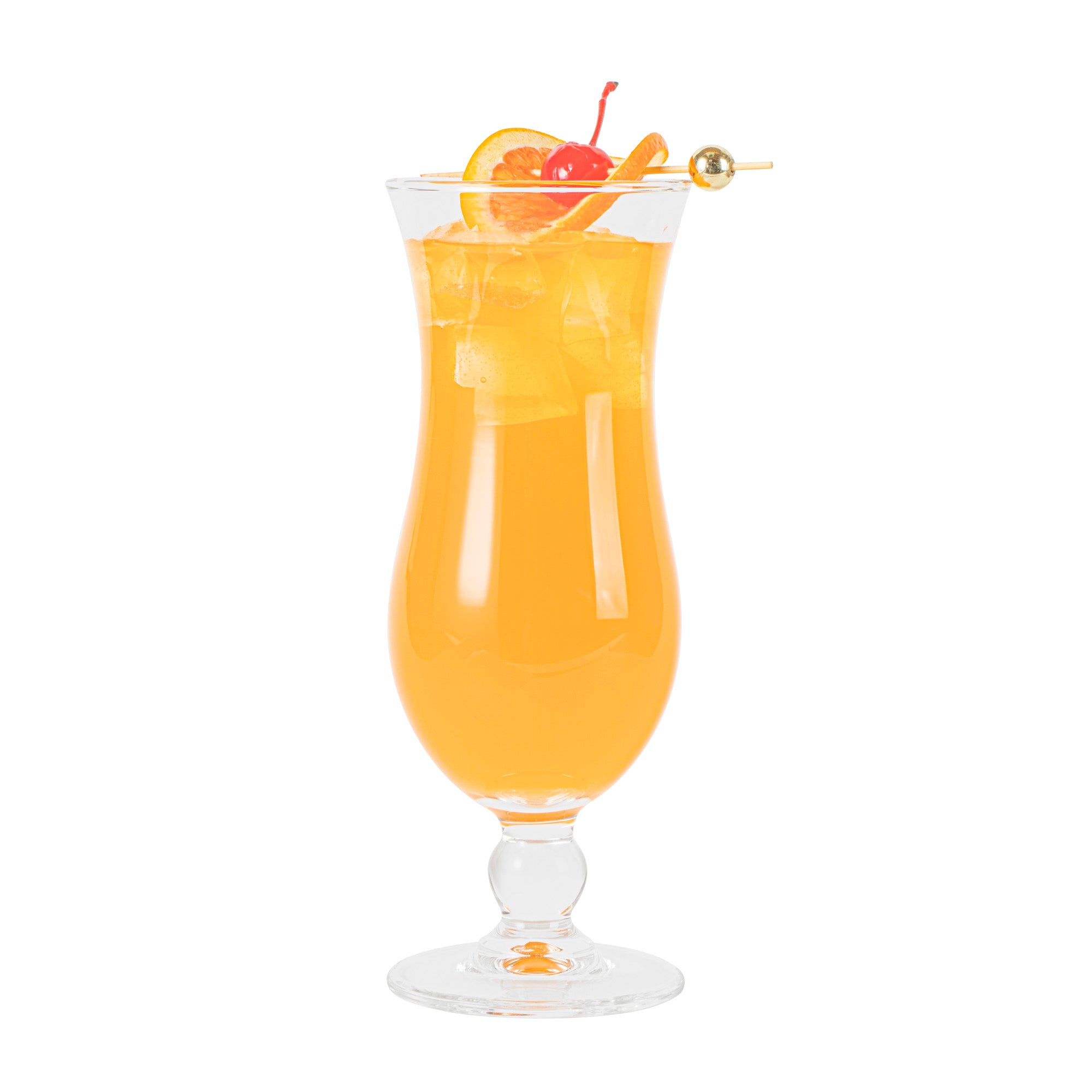 restaurantware Vetri 16 oz Hurricane Glass - 3 1/4" x 3 1/4" x 8 1/4" - 24 count box