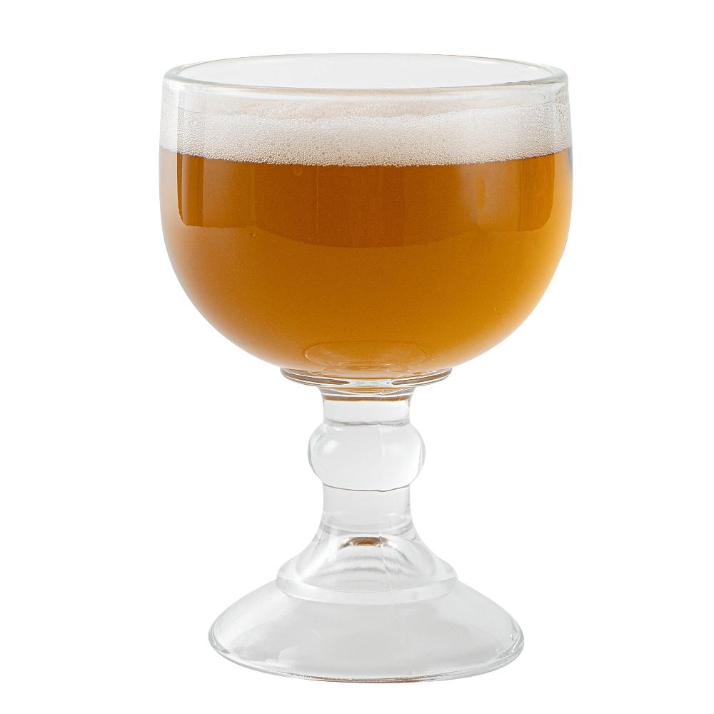 restaurantware Vetri 18 oz Schooner Glass - 4 1/2" x 4 1/2" x 7" - 24 count box