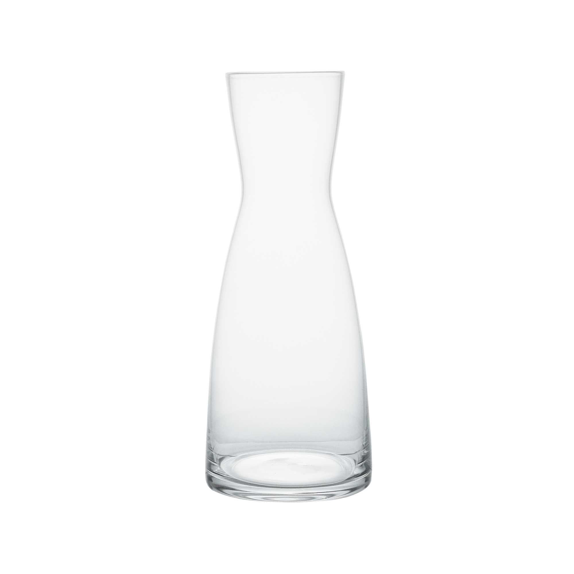 restaurantware Vetri 1L Clear Glass Carafe - 24 count box
