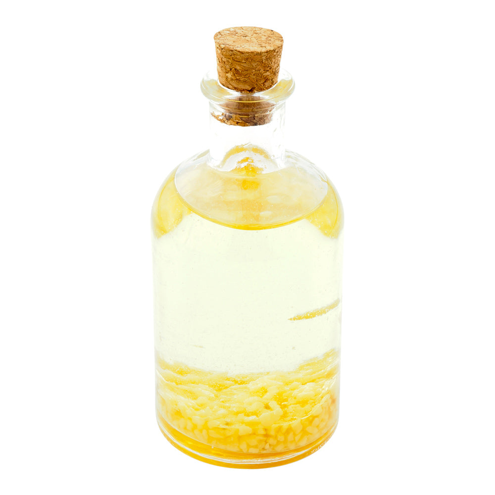 restaurantware Vetri 3 oz Round Glass Nostalgic Serum Bottle - 2" x 2" x 4 1/4" - 10 count box