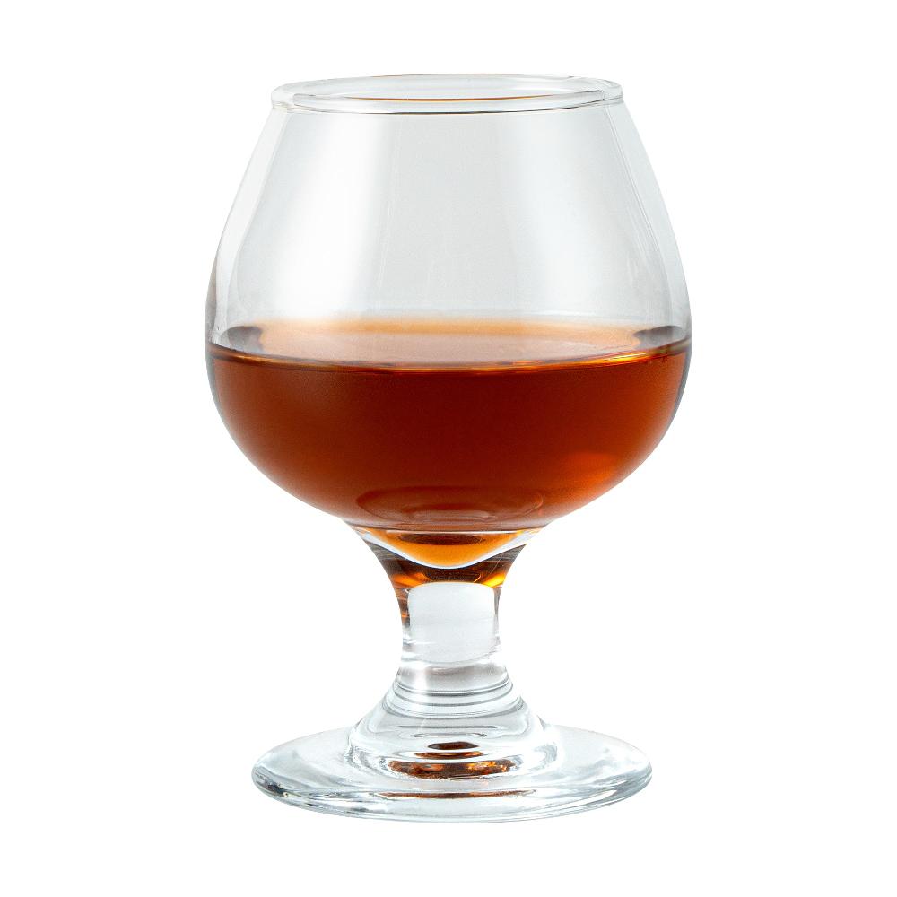 restaurantware Vetri 6 oz Brandy / Spirits Tasting Snifter Glass - 2" x 2" x 4 1/4" - 24 count box