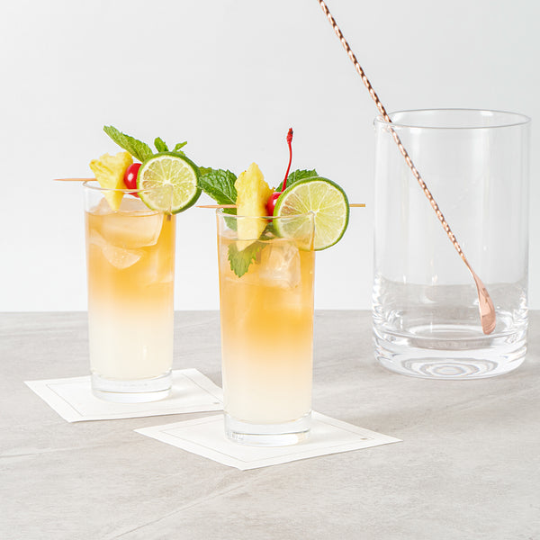 Restaurantware Vetri 7 Oz Highball Glass - 2 1/4" X 2 1/4" X 5 1/2" - 24 Count Box