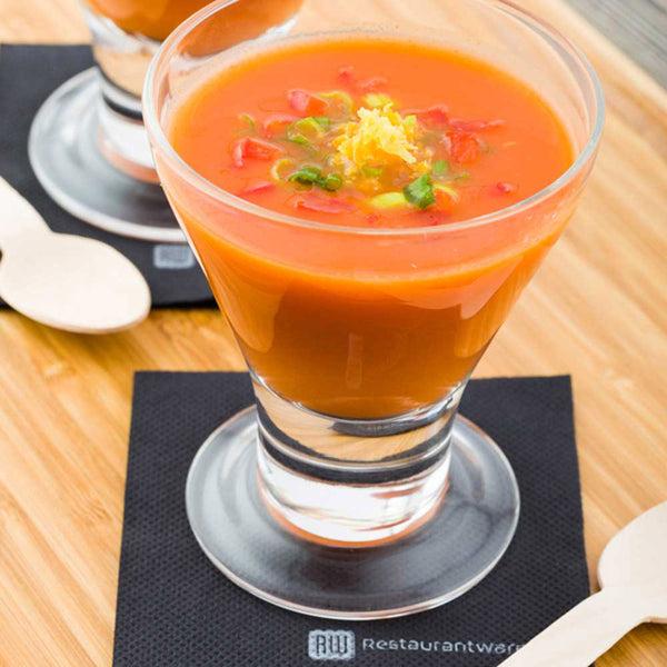 Restaurantware Vetri 7 Oz Round Medium Martini Appetizer Glass - 3 1/2" X 3 1/2" X 4 1/4" - 10 Count Box