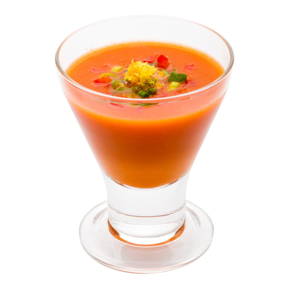 restaurantware Vetri 7 oz Round Medium Martini Appetizer Glass - 3 1/2" x 3 1/2" x 4 1/4" - 10 count box