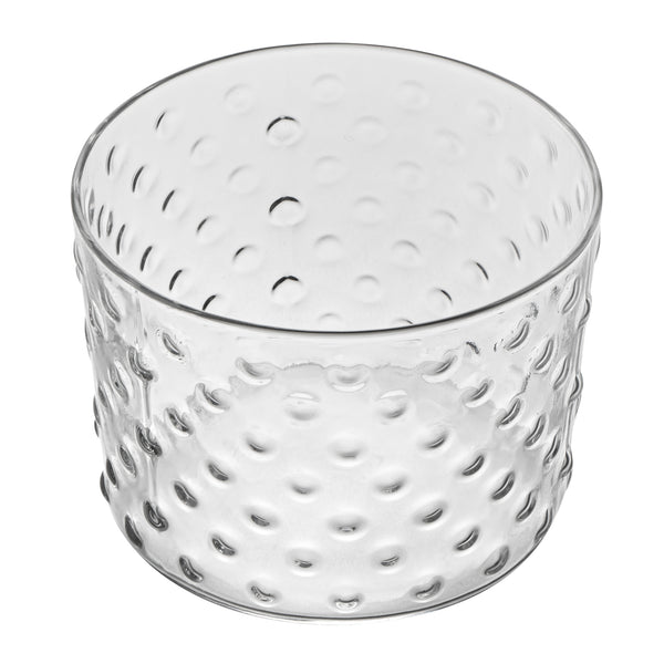 Restaurantware Vetri 8 Oz Hobnail Rocks Glass / Tumbler - 3 1/4" X 3 1/4" X 2 1/2" - 24 Count Box