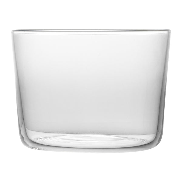 Restaurantware Vetri 8 Oz Spanish Rocks Glass / Tumbler - 3 1/4" X 3 1/4" X 2 1/2" - 24 Count Box