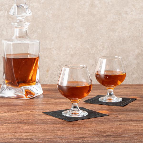 Restaurantware Vetri 9 Oz Brandy Snifter Glass - 2 1/4" X 2 1/4" X 4 1/2" - 24 Count Box