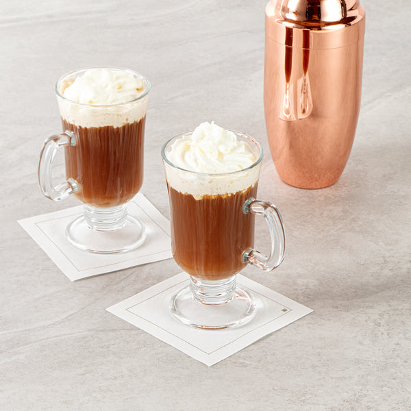 Restaurantware Vetri 9 Oz Irish Coffee Mug Glass - 4 1/4" X 3" X 5 1/2" - 24 Count Box