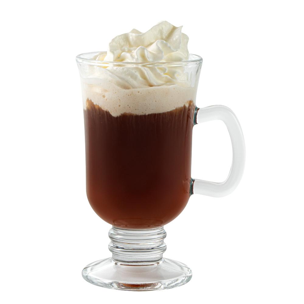 restaurantware Vetri 9 oz Irish Coffee Mug Glass - 4 1/4" x 3" x 5 1/2" - 24 count box