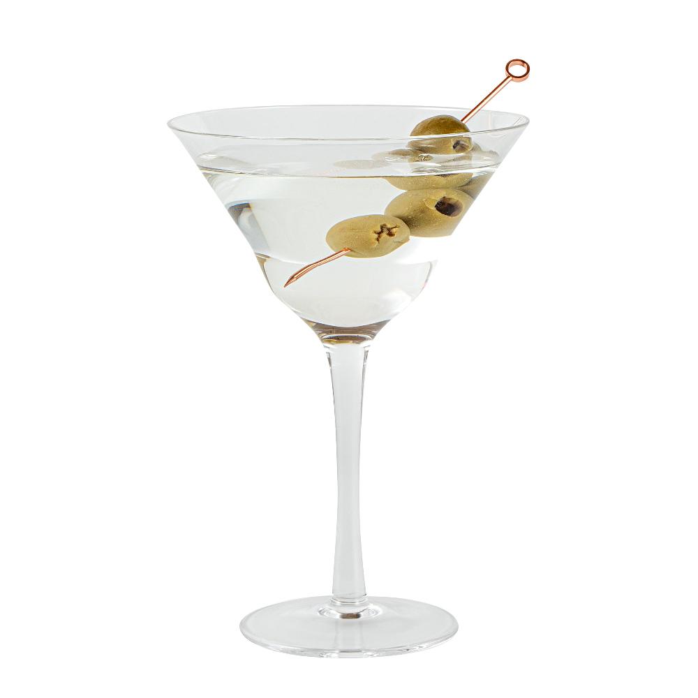 restaurantware Vetri 9 oz Martini Glass - 4 1/2" x 4 1/2" x 6 1/2" - 24 count box