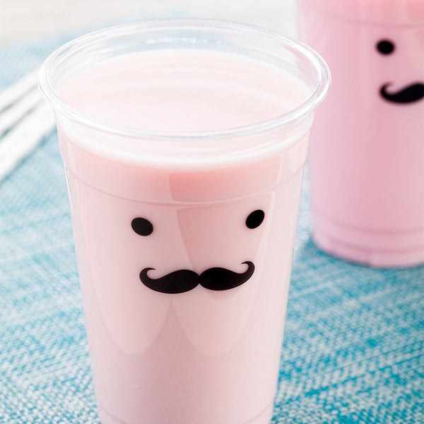 Restaurantware Visage 20 Oz Clear Plastic Cup - Monsieur - 3 3/4" X 3 3/4" X 5 1/2" - 1000 Count Box