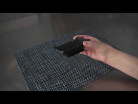 Restaurantware Voga 1 Oz Rectangle Black Melamine Sauce Dish - Japonais - 4" X 2 1/2" X 1 1/4" - 10 Count Box
