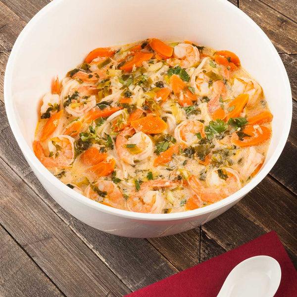 Restaurantware Voga 101 Oz Round White Melamine Large Bowl - Slant - 10" X 9 3/4" X 7 3/4" - 2 Count Box
