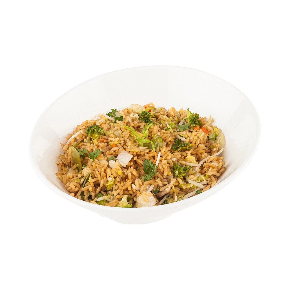 restaurantware Voga 22 oz Round White Melamine Wide Bowl - Incline Face - 9" x 9" x 2" - 2 count box