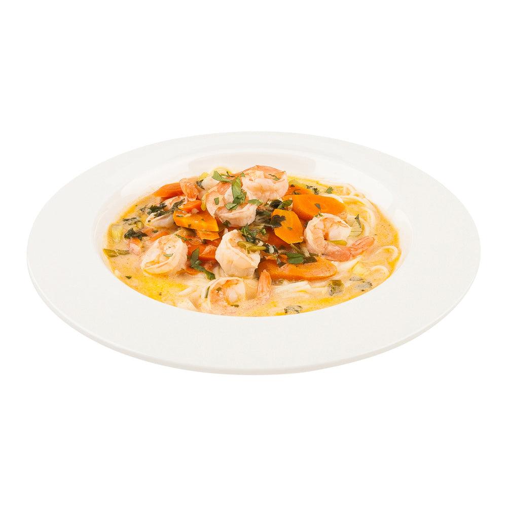 restaurantware Voga 36 oz Round White Melamine Large Bowl - Classic - 12" x 12" x 2" - 10 count box
