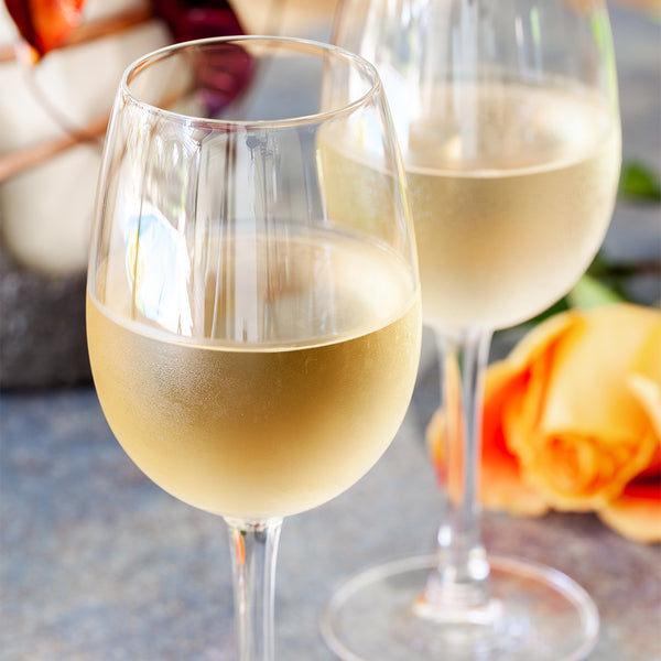 Restaurantware Voglia Nude 11 Oz White Wine Glass - Crystal All-Purpose - 3" X 3" X 7 3/4" - 12 Count Box