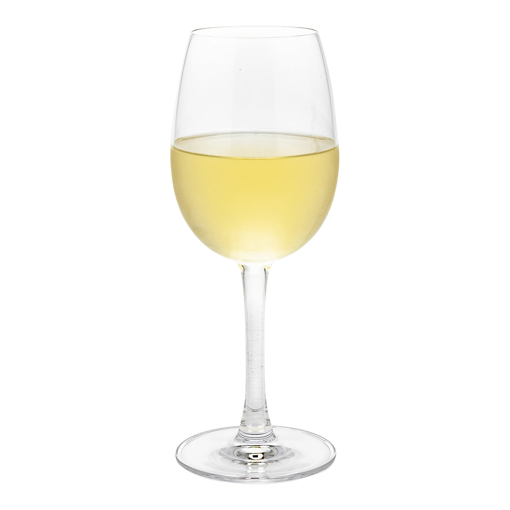 restaurantware Voglia Nude 11 oz White Wine Glass - Crystal All-Purpose - 3" x 3" x 7 3/4" - 12 count box