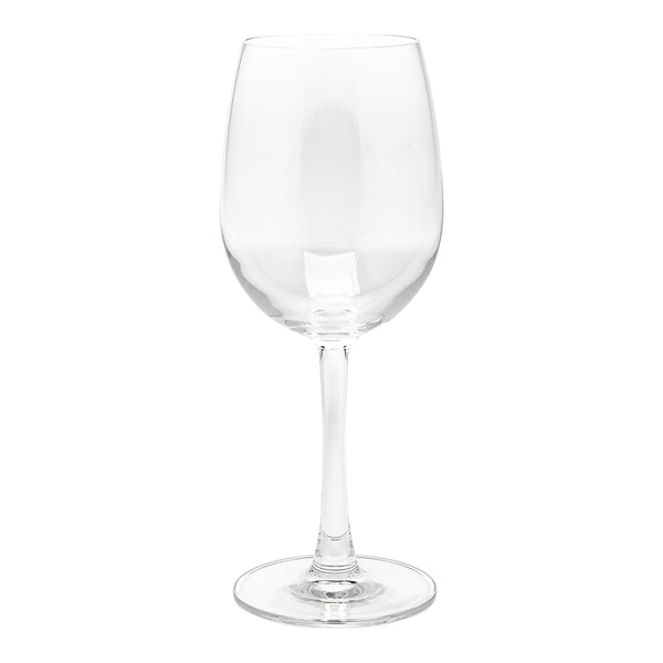 Restaurantware Voglia Nude 12 Oz Chardonnay Wine Glass - Crystal All-Purpose - 3" X 3" X 8" - 12 Count Box
