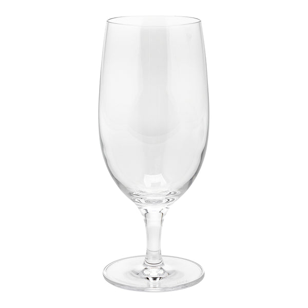 Restaurantware Voglia Nude 16 Oz Iced Tea Glass - Crystal - 3" X 3" X 7 1/2" - 12 Count Box