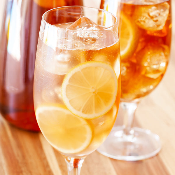 Restaurantware Voglia Nude 16 Oz Iced Tea Glass - Crystal - 3" X 3" X 7 1/2" - 12 Count Box