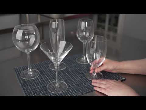 Restaurantware Voglia Nude 20 Oz Cabernet Wine Glass - Crystal All-Purpose - 3 1/2" X 3 1/2" X 9" - 12 Count Box