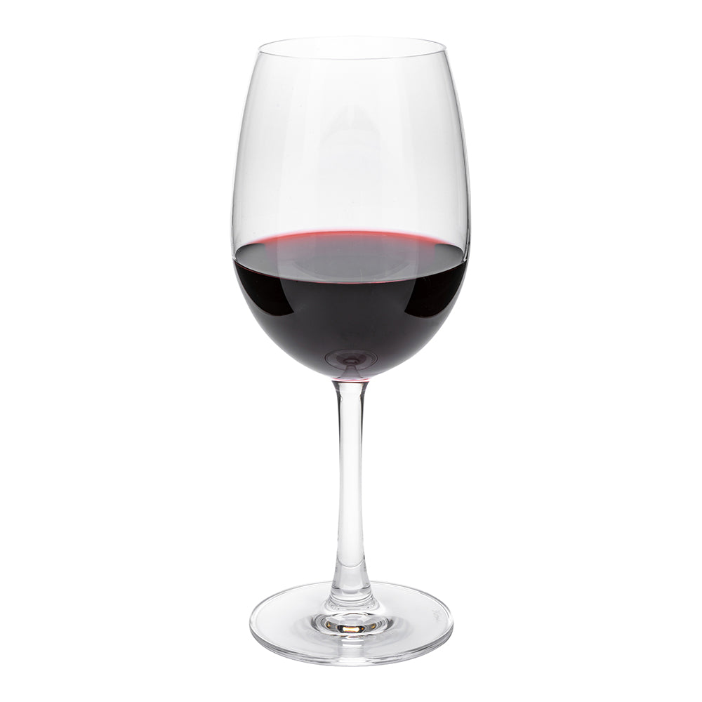 restaurantware Voglia Nude 20 oz Cabernet Wine Glass - Crystal All-Purpose - 3 1/2" x 3 1/2" x 9" - 12 count box