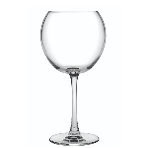 Restaurantware Voglia Nude 20 Oz Gin Balloon Glass - Crystal - 4 1/2" X 4 1/2" X 8 1/4" - 12 Count Box