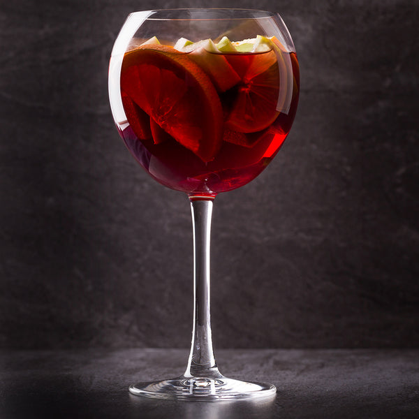 Restaurantware Voglia Nude 20 Oz Gin Balloon Glass - Crystal - 4 1/2" X 4 1/2" X 8 1/4" - 12 Count Box