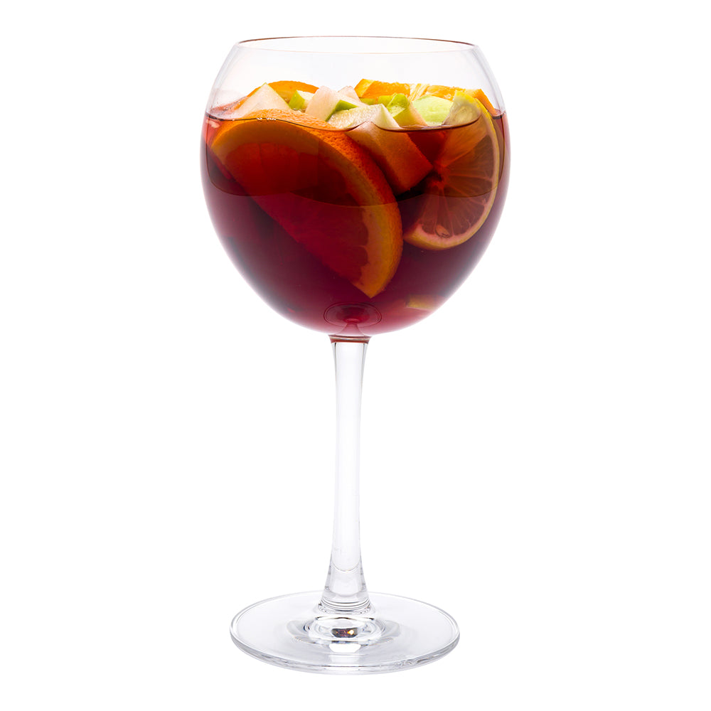 restaurantware Voglia Nude 20 oz Gin Balloon Glass - Crystal - 4 1/2" x 4 1/2" x 8 1/4" - 12 count box