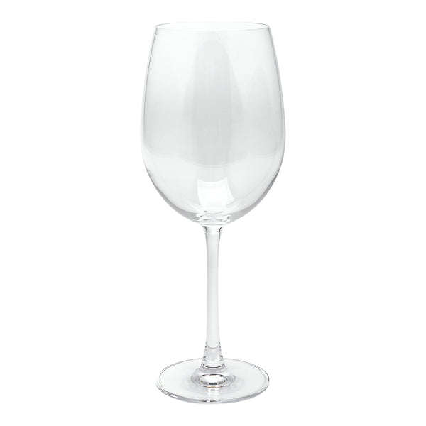 Restaurantware Voglia Nude 25 Oz Bordeaux Wine Glass - Crystal All-Purpose - 4" X 4" X 10 1/4" - 12 Count Box