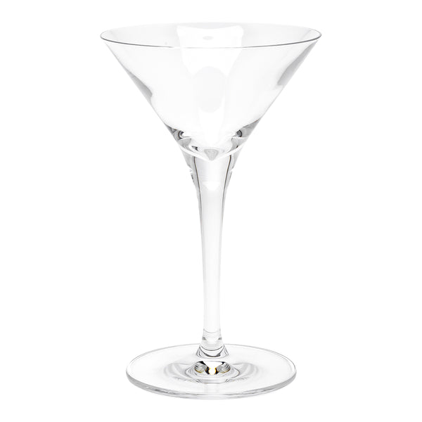 Restaurantware Voglia Nude 5 Oz Cocktail Martini Glass - Crystal - 3 3/4" X 3 3/4" X 6 1/4" - 12 Count Box
