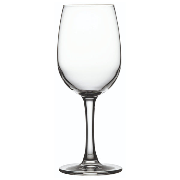 Restaurantware Voglia Nude 9 Oz Dessert And Port Wine Glass - Crystal - 2 3/4" X 2 3/4" X 7" - 12 Count Box