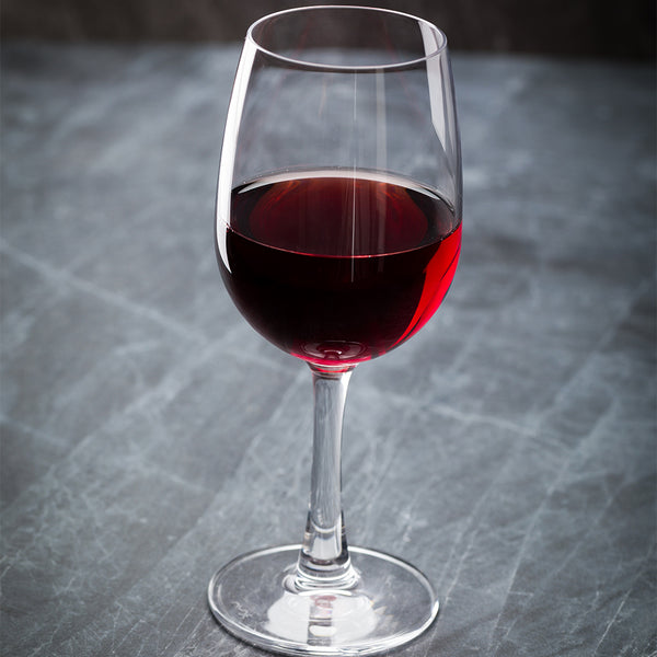 Restaurantware Voglia Nude 9 Oz Dessert And Port Wine Glass - Crystal - 2 3/4" X 2 3/4" X 7" - 12 Count Box