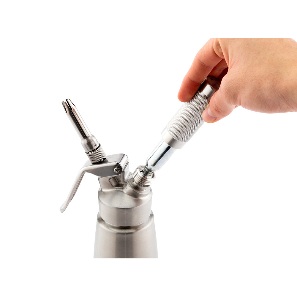 restaurantware Whip Tek 8g N2O Cartridge - for Whipped Cream Dispenser - 100 count box