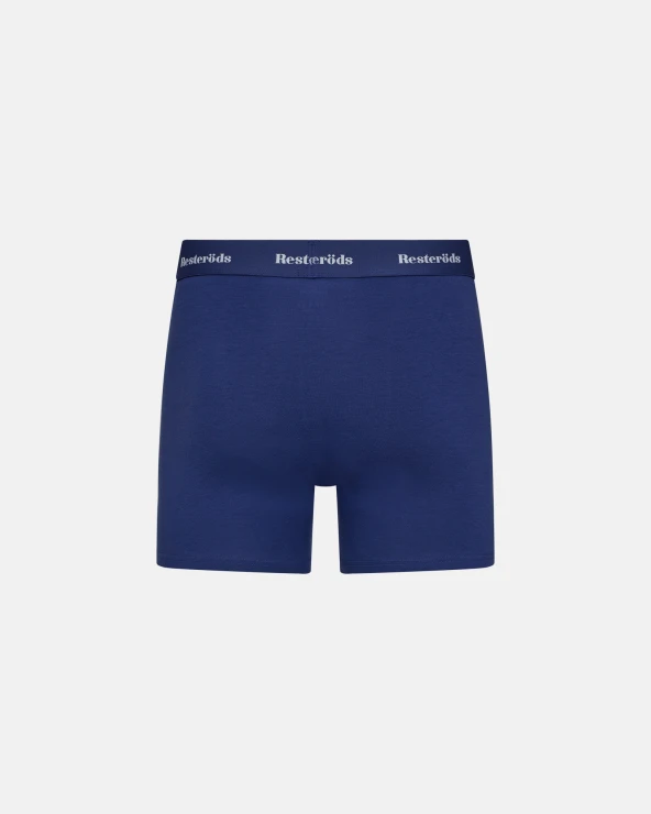Resteröds Boxers 'extra Length' 3-pack | Bamboo Viscose | Black/navy/blue