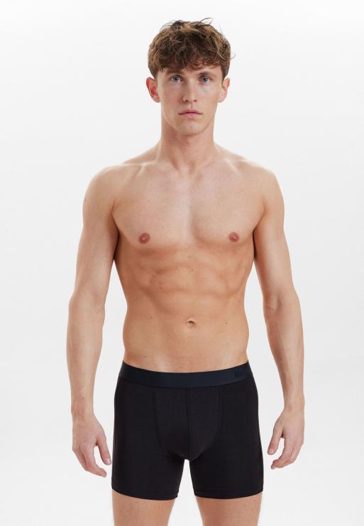 Resteröds Boxers 'gunnar' 7-pack | Organic Cotton | Black/blue/gray
