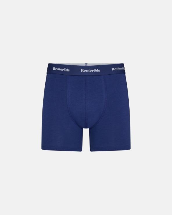 Resteröds Boxers 'Kalle' 5-pack | Bamboo Viscose | Black/Navy/Blue