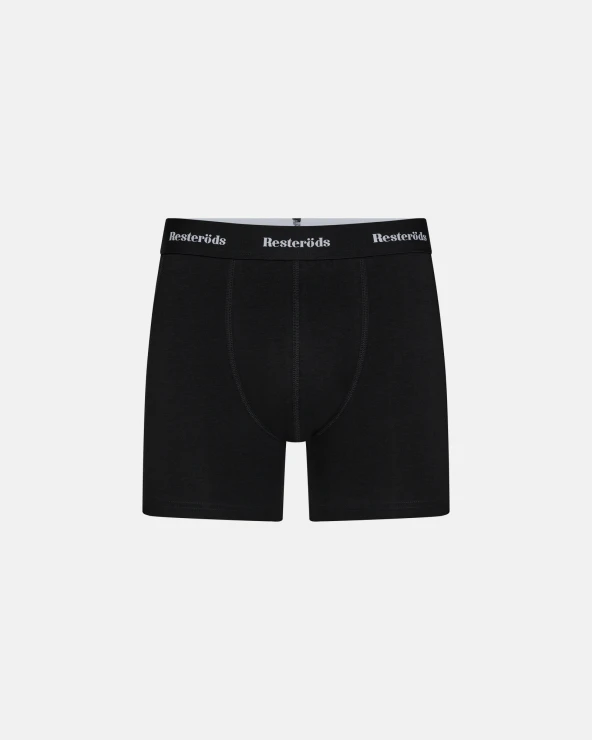 Resteröds Boxers 'Kalle' 5-pack | Bamboo Viscose | Black/Navy/Blue