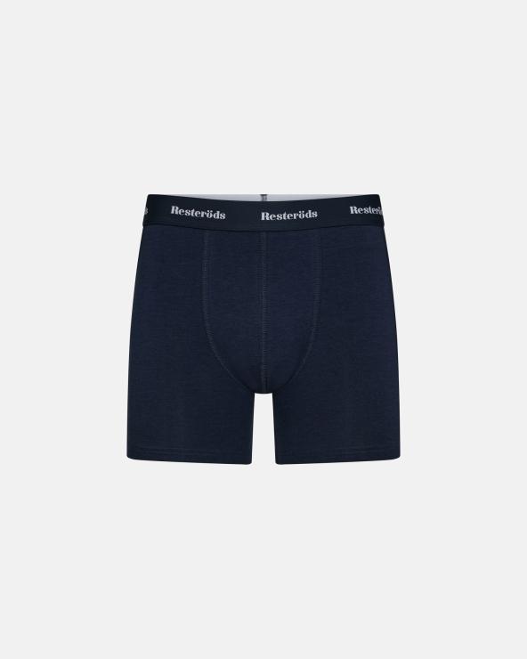 Resteröds Boxers 'Kalle' 5-pack | Bamboo Viscose | Black/navy/green