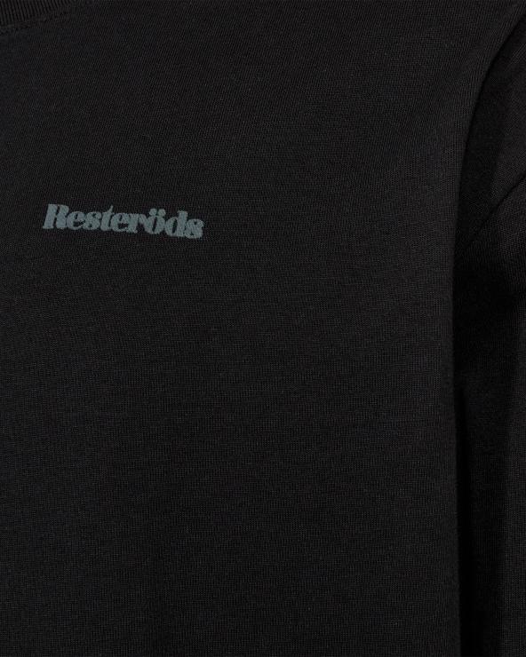 Resteröds Long-sleeved T-shirt "ted" | 100% Cotton | Black