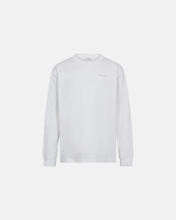 resteröds Long-sleeved T-shirt "ted" | 100% cotton | White