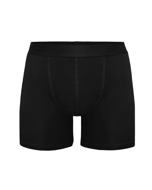 Resteröds Boxer Bamboo 3-pack - Long Leg | Black