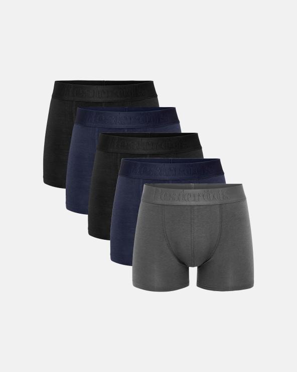 resteröds Boxers "Gunnar" Bamboo 5-pack | Multicolor